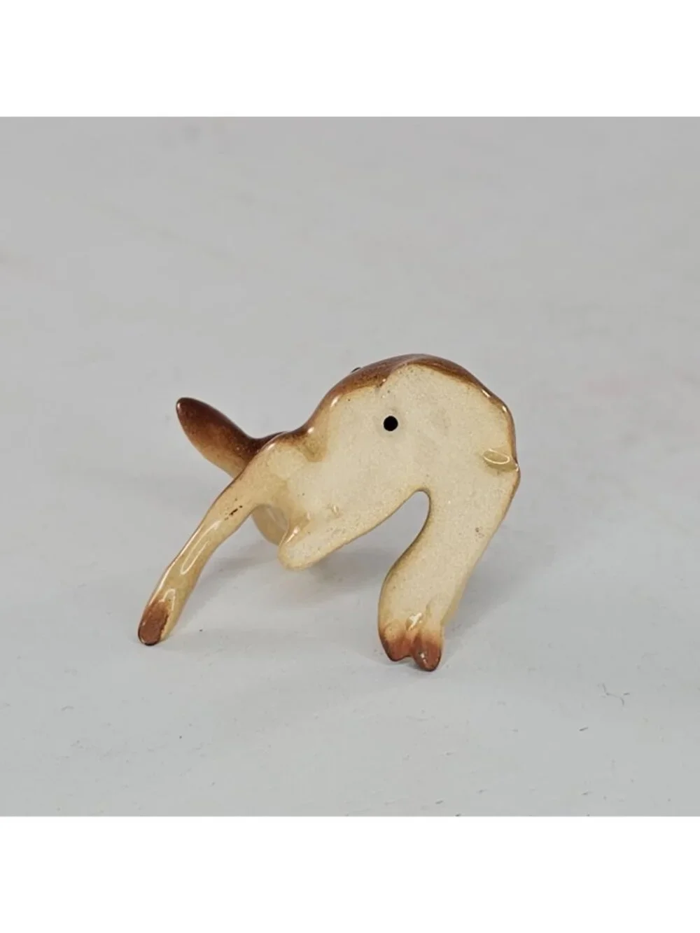 Hagen Renaker Fawn Lying Down Leg Out Baby Deer Miniature Figurine *Chip*